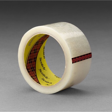 3M Scotch Light Duty Packaging Tape 605 Clear Cold Temperature, 1/2 In X 72 Yd 7000123568